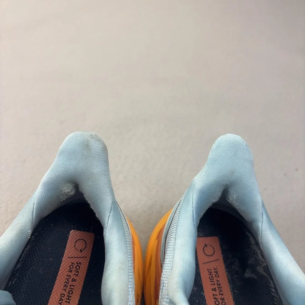 Hoka One One Clifton 8 Shoes Womens Size 8 Blue Running Sneakers‎ 1119394 SSIF